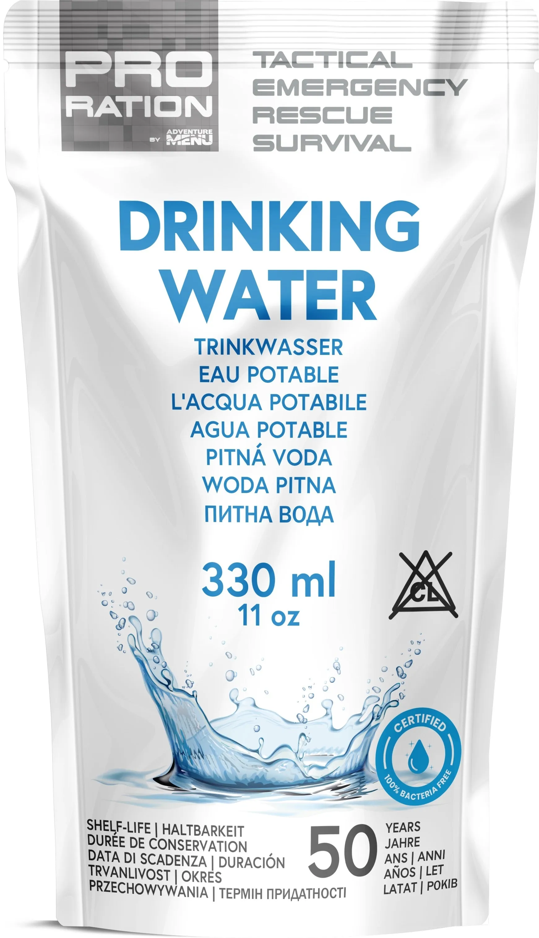 Pro Ration Emergency Food/Water BOX (25 servings)