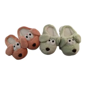Puppy Plush Slipper (Size: 24-29 - Assorted)