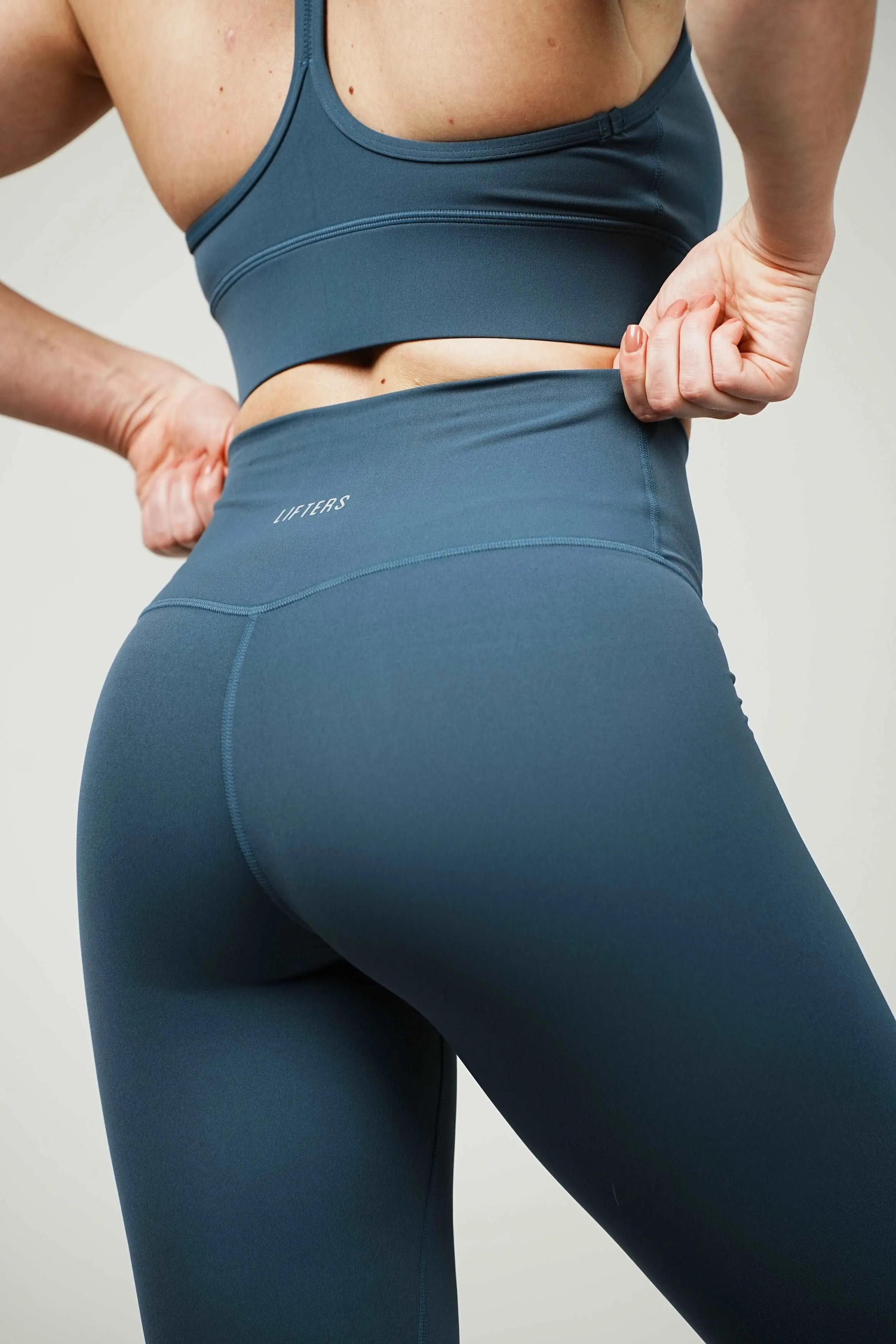 Pure High Waist Sport Leggings | Deep Jade