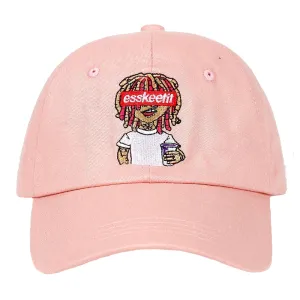 "LIL PUMP" Casquette baseball Streetwear Rose - URB1™