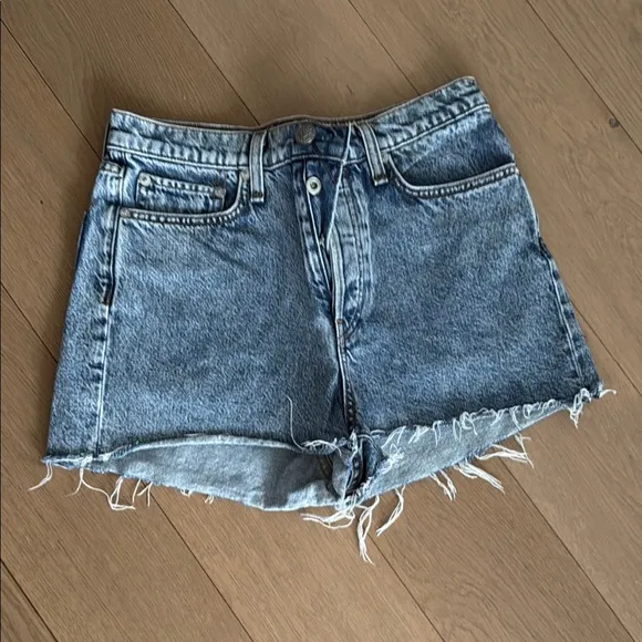 Rag &amp; bone Women's cut off Jean Shorts