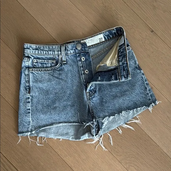 Rag &amp; bone Women's cut off Jean Shorts