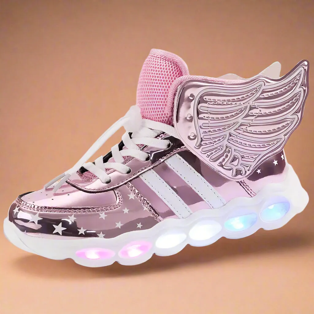 Rechargeable Wings Glitter Sneakers