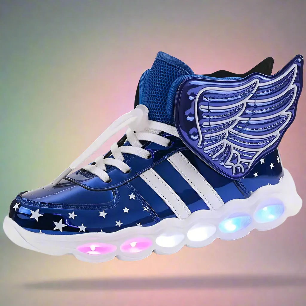 Rechargeable Wings Glitter Sneakers