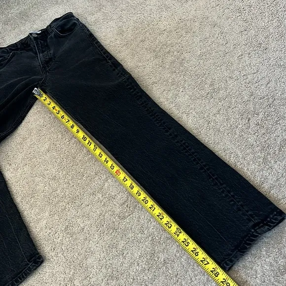Reformation Pacific Julia High Skinny Jeans in Wash Black Size 26