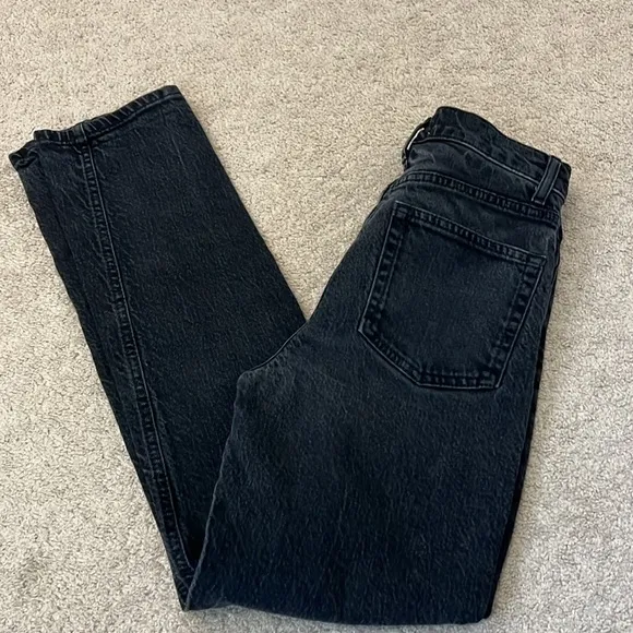 Reformation Pacific Julia High Skinny Jeans in Wash Black Size 26