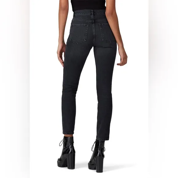 Reformation Pacific Julia High Skinny Jeans in Wash Black Size 26