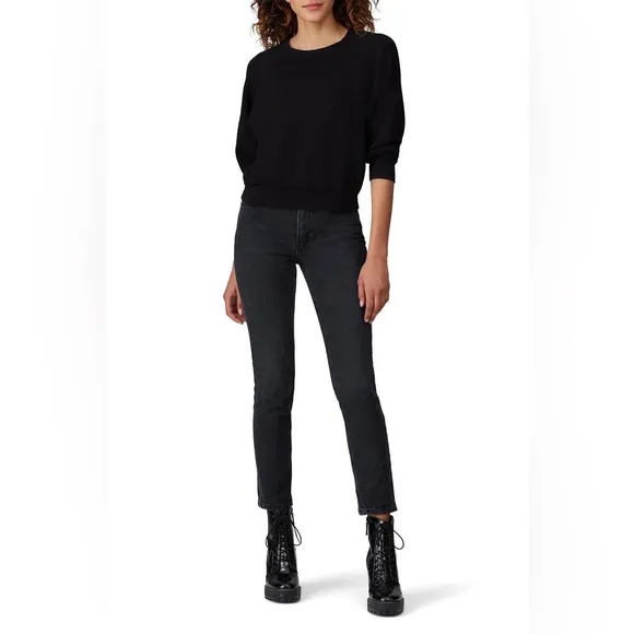 Reformation Pacific Julia High Skinny Jeans in Wash Black Size 26