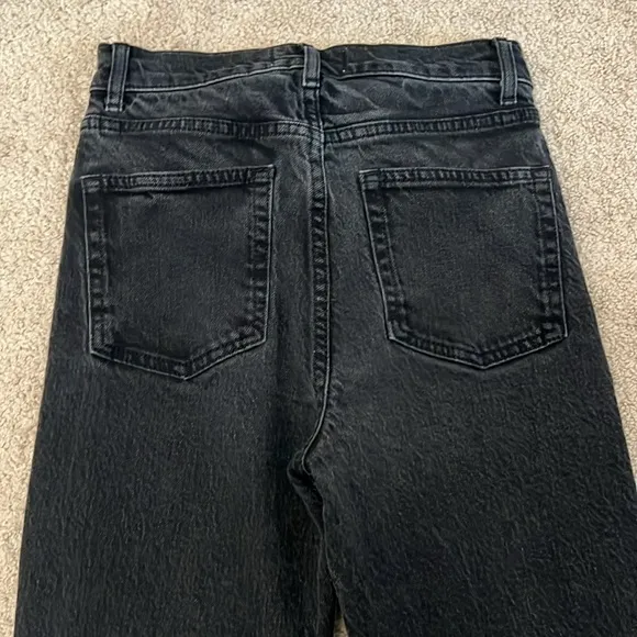 Reformation Pacific Julia High Skinny Jeans in Wash Black Size 26