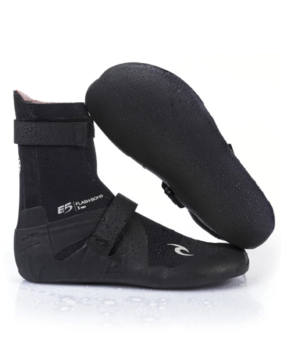 Rip Curl Flash Bomb 5mm Booties - Hidden Split Toe