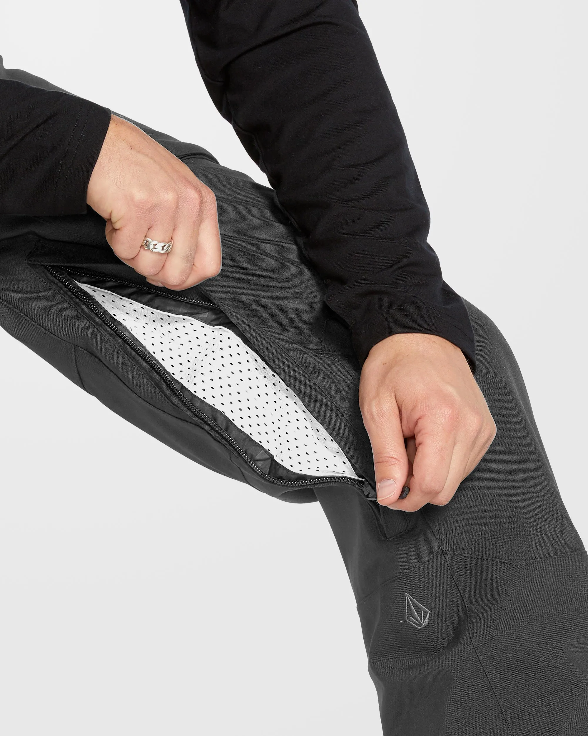 Roan Bib Latzhose - Black