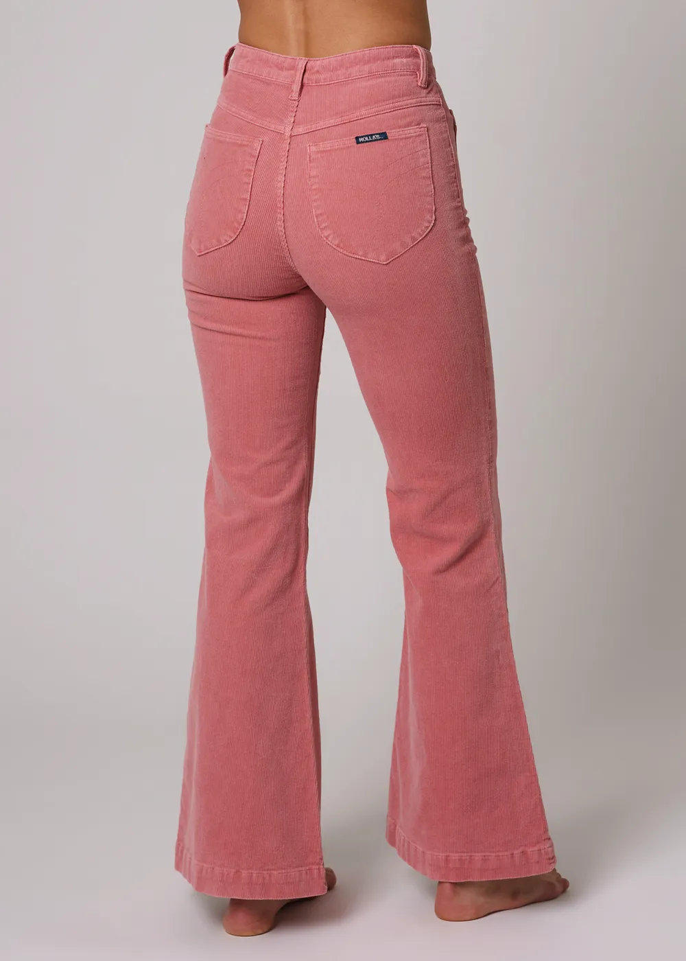 Rose Corduroy Sailor Eastcoast Flares <br><I>almost gone! </I>