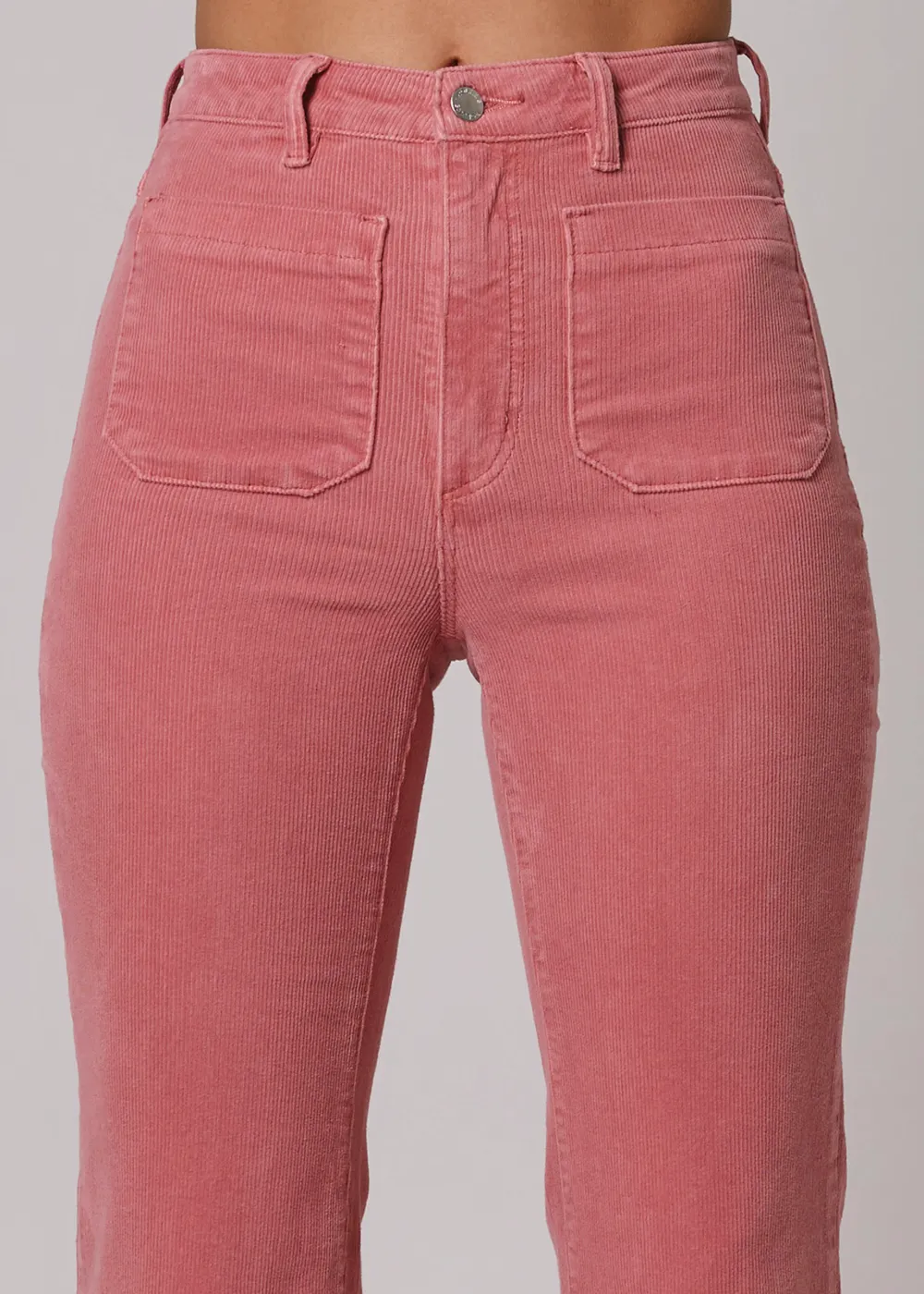 Rose Corduroy Sailor Eastcoast Flares <br><I>almost gone! </I>