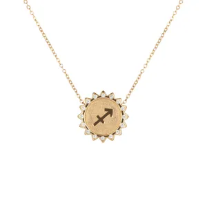 Sagittarius Sun Zodiac necklace