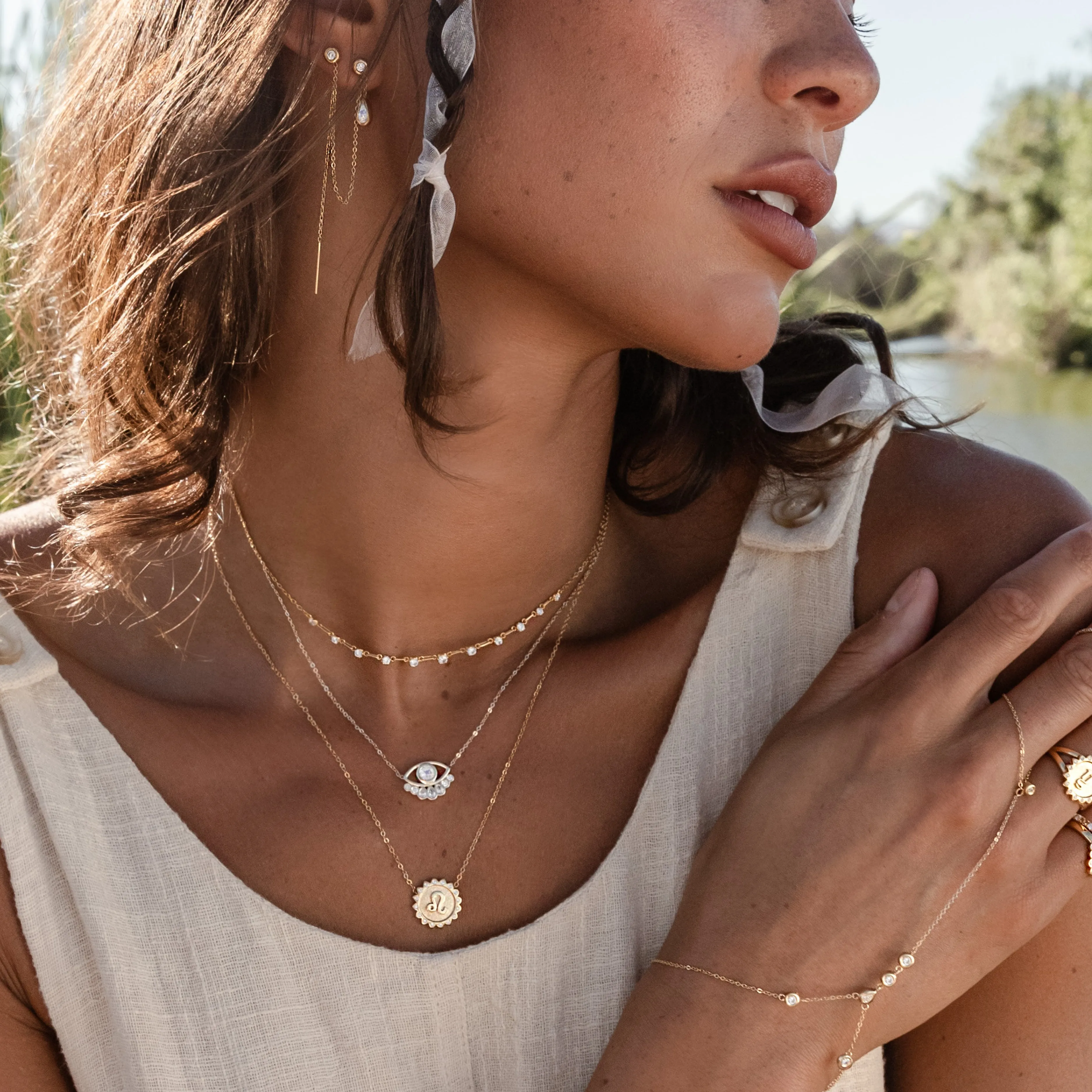 Sagittarius Sun Zodiac necklace