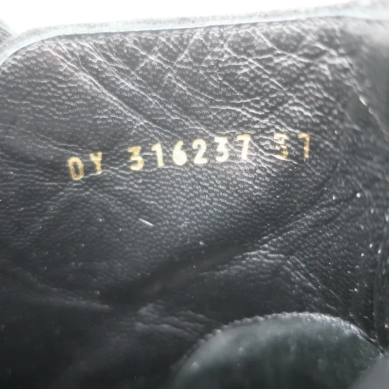 Saint Laurent Blake Jodhpur Ankle Boots Black Suede Size 37