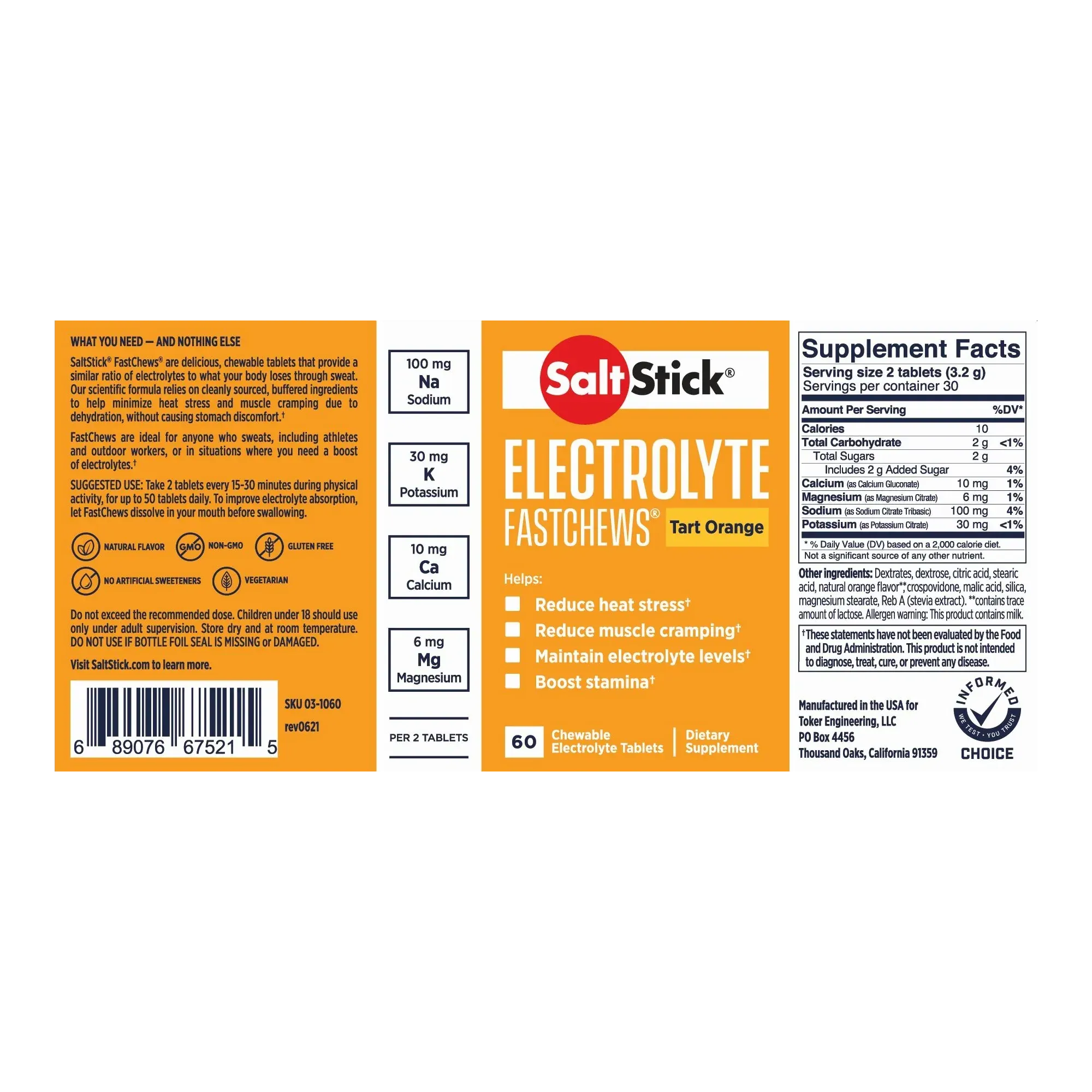 SALTSTICK FASTCHEWS - SINGLE PACK OF 10 CHEWS
