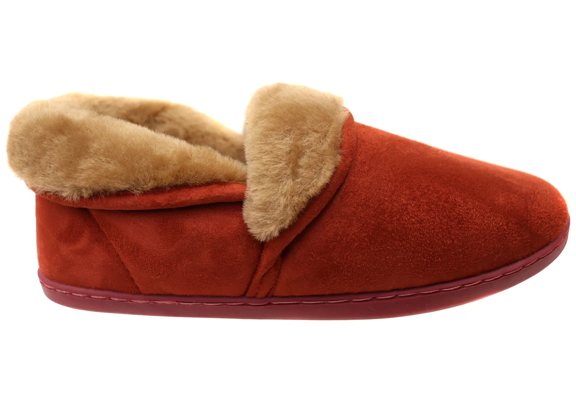 Scholl Orthaheel Snuggle II Womens Comfort Supportive Indoor Slippers