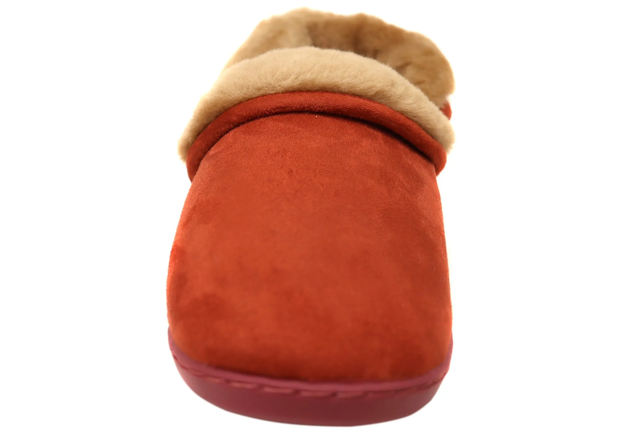 Scholl Orthaheel Snuggle II Womens Comfort Supportive Indoor Slippers
