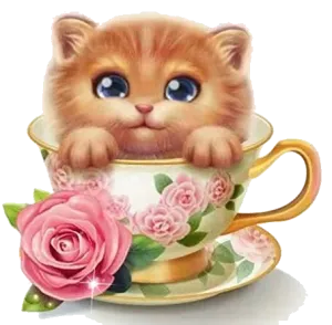 Set of 3 Kittens Transparent Background | Digital Download Wall Art Print and Frame Custom Cards, TShirt Art, Coffee Cup, Quote Design, Etc