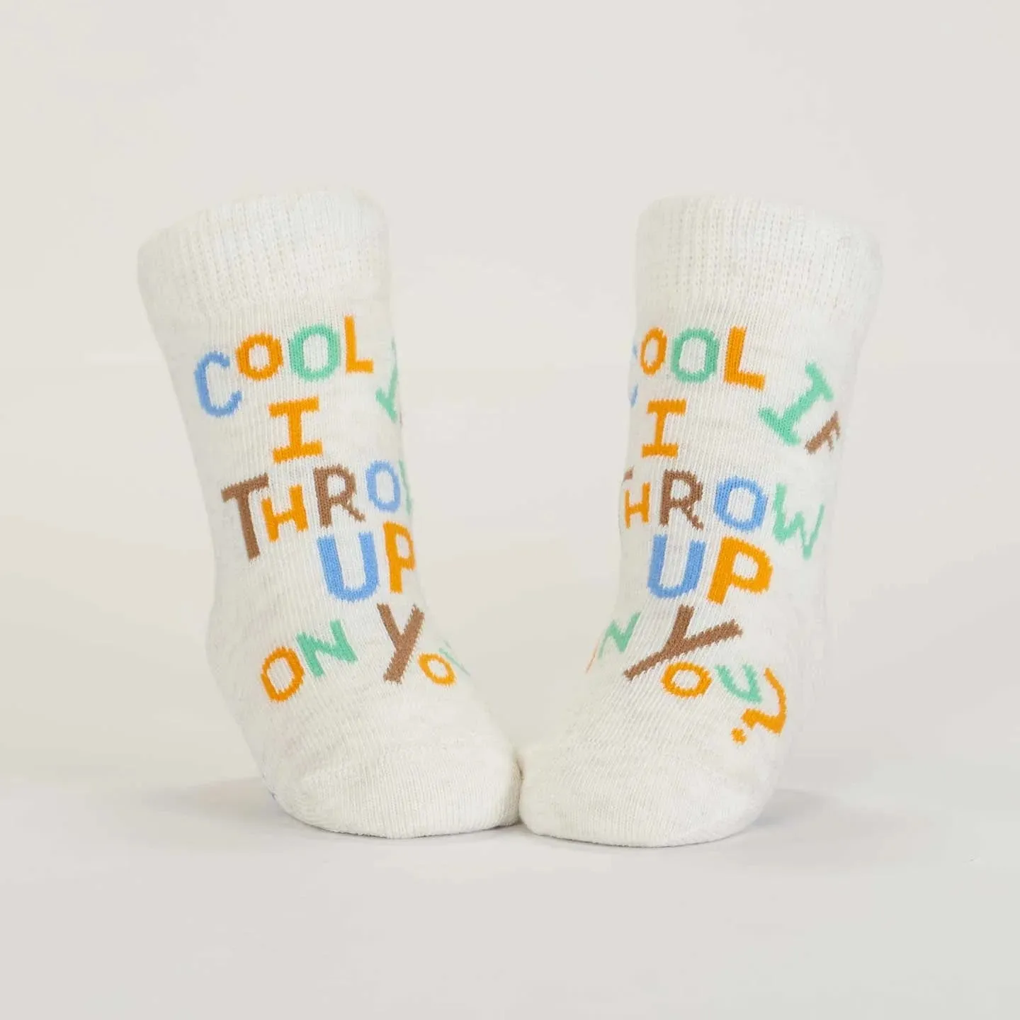 Shapes Colors Throw Up Baby Socks