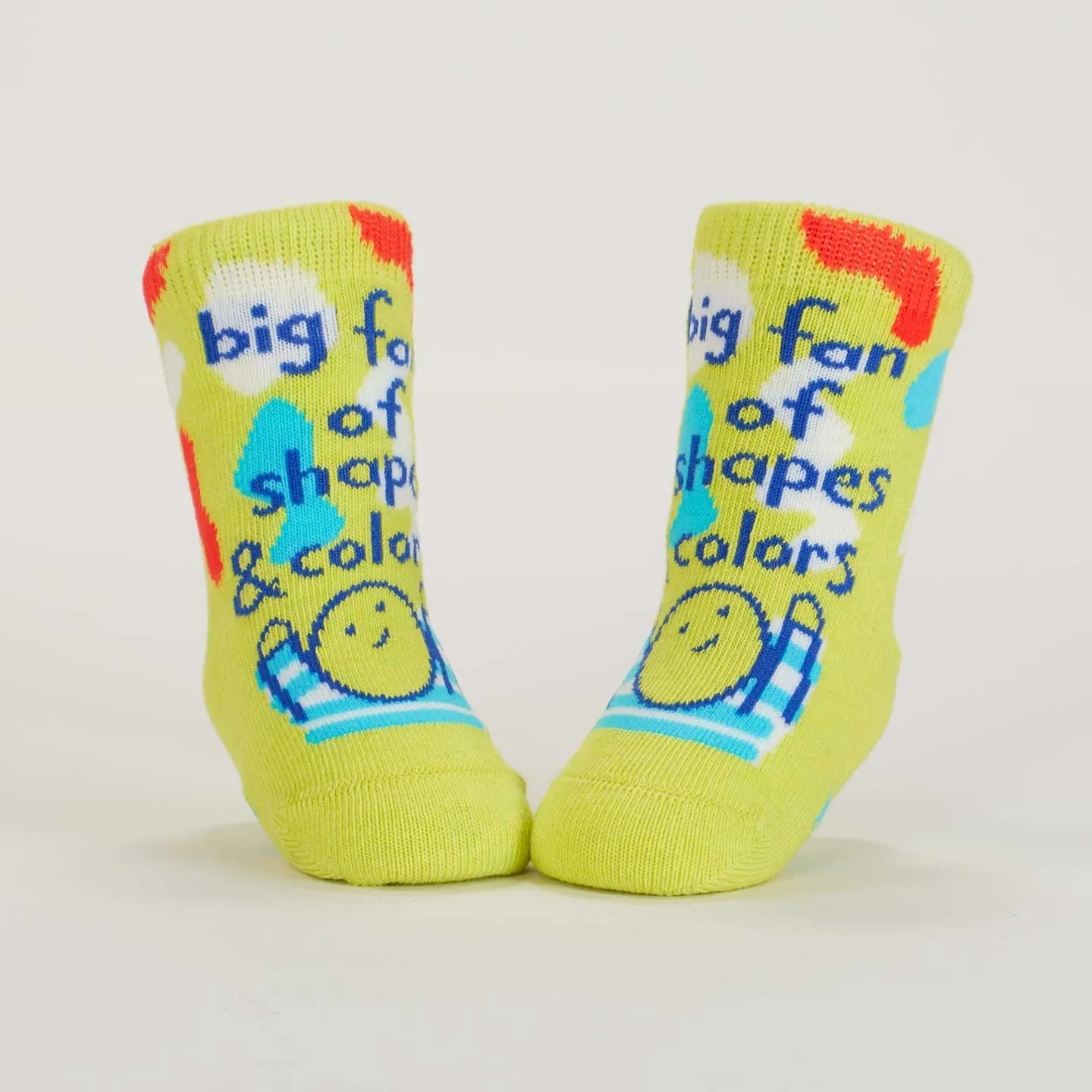 Shapes Colors Throw Up Baby Socks