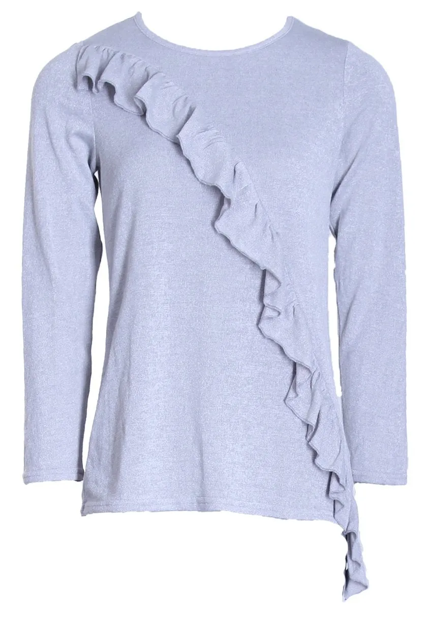 Silver Frill Detail Jumper