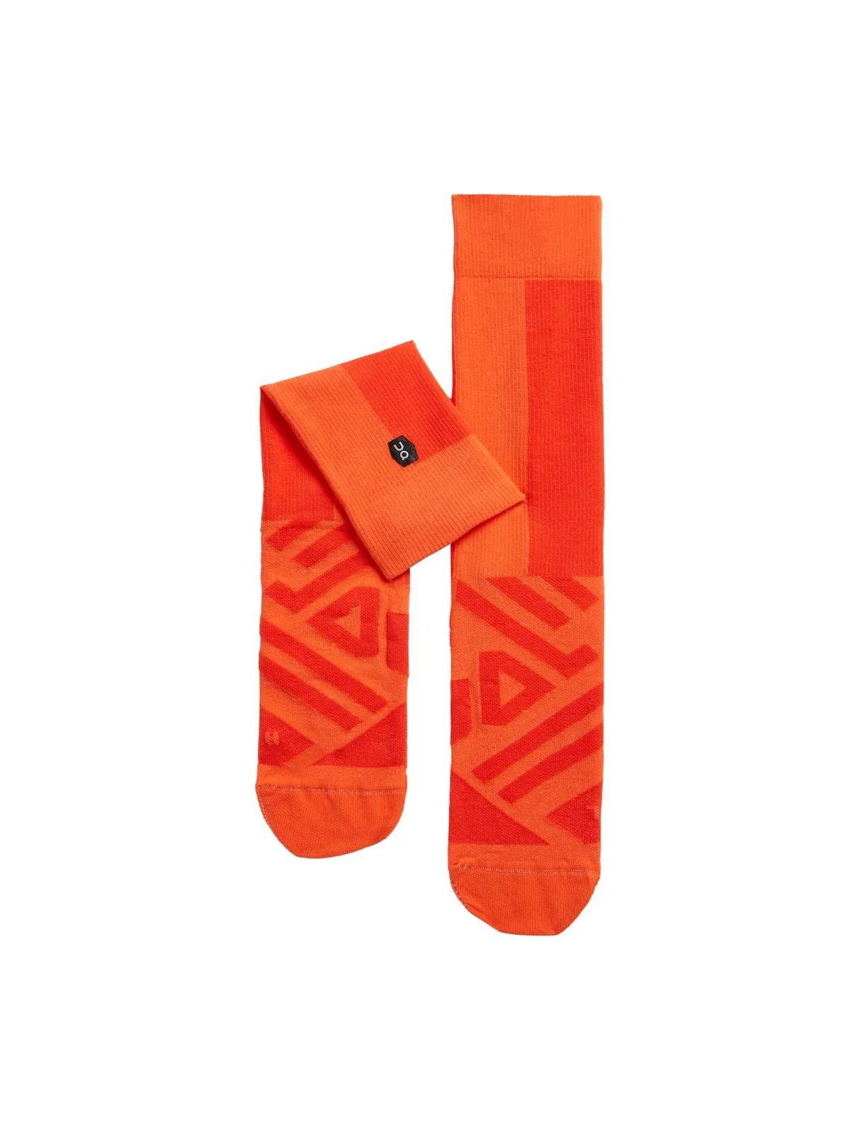 Skarpety do biegania ON RUNNING Performance High Sock pomarańczowy