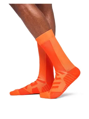 Skarpety do biegania ON RUNNING Performance High Sock pomarańczowy