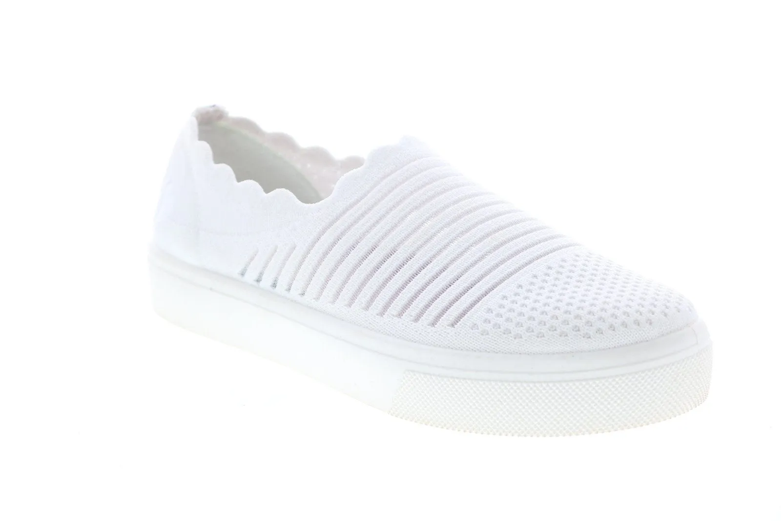 Skechers Poppy Breezy Street 73909 Womens White Lifestyle Sneakers Shoes