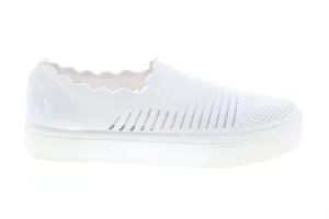 Skechers Poppy Breezy Street 73909 Womens White Lifestyle Sneakers Shoes