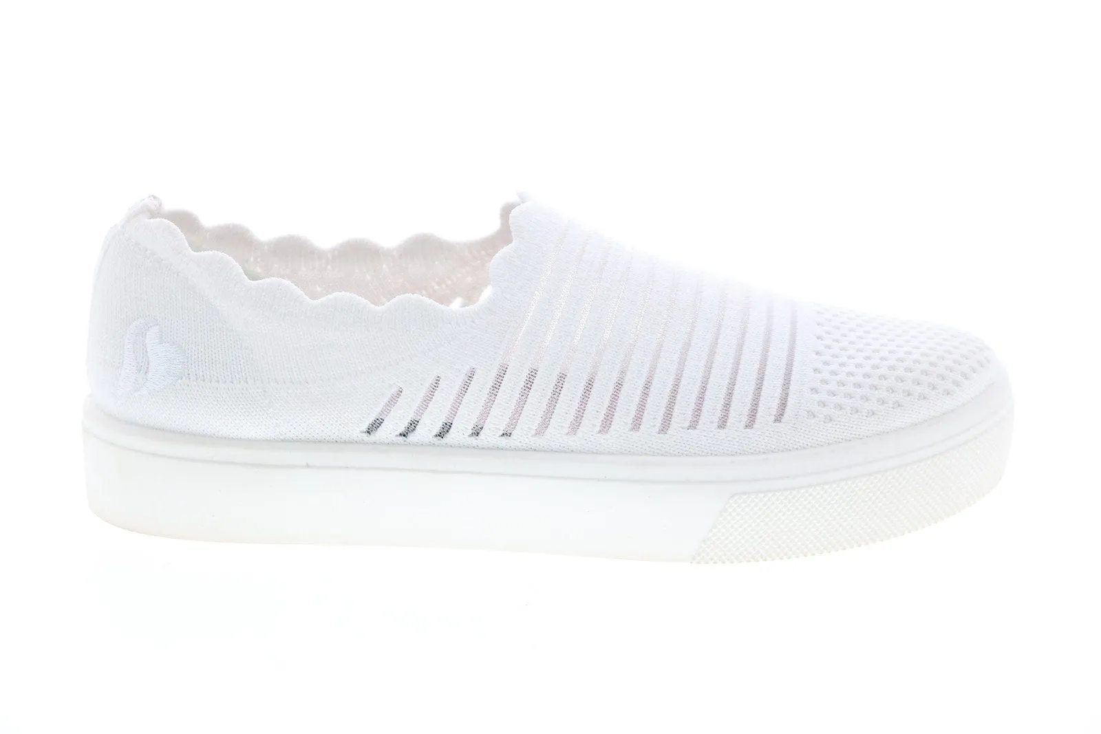 Skechers Poppy Breezy Street 73909 Womens White Lifestyle Sneakers Shoes