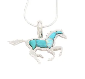 Small Running Horse Pendant
