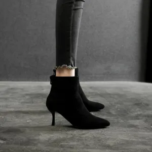 Small Size Suede Boots For Women GS213
