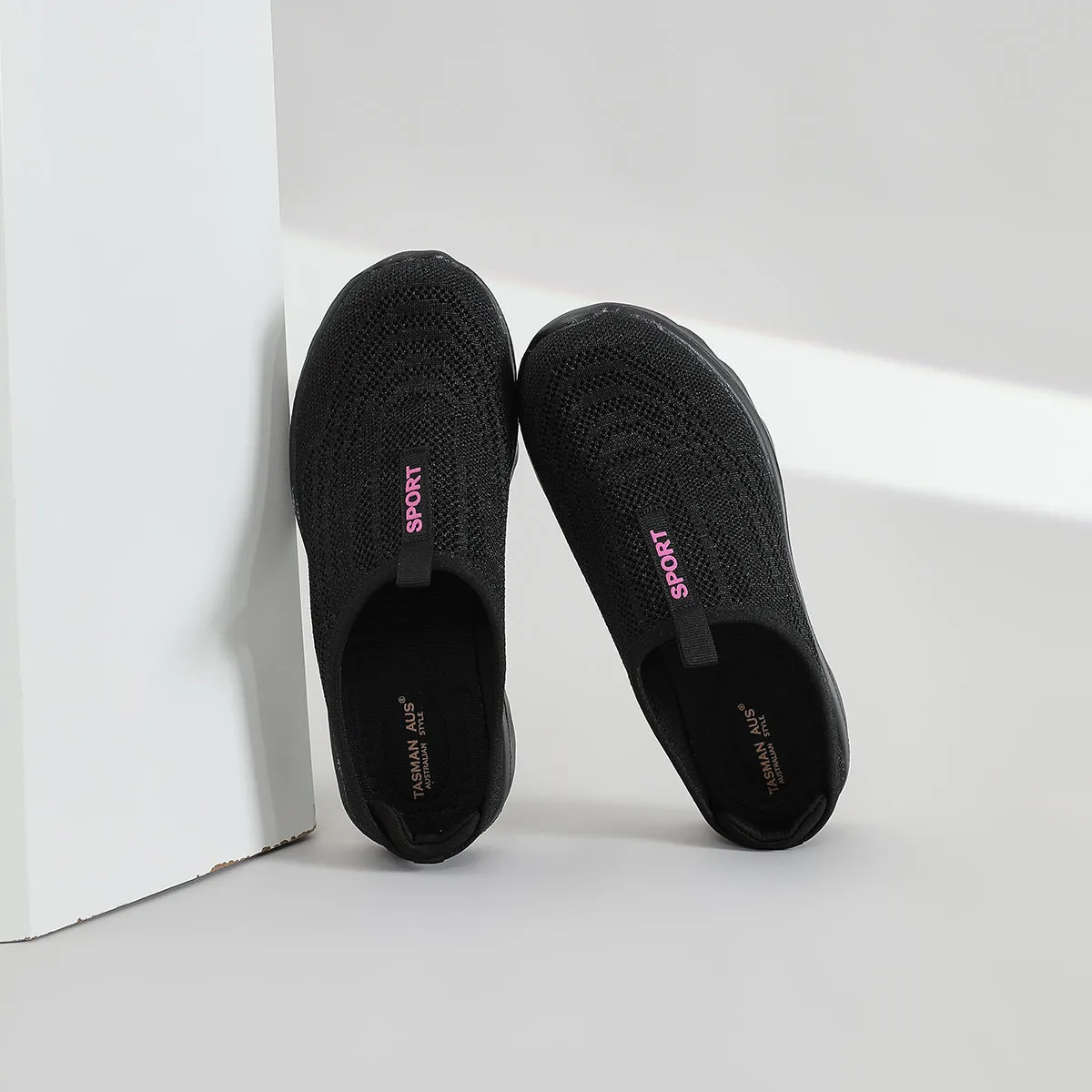 SPORTY MESH HALF-SANDALS 4559