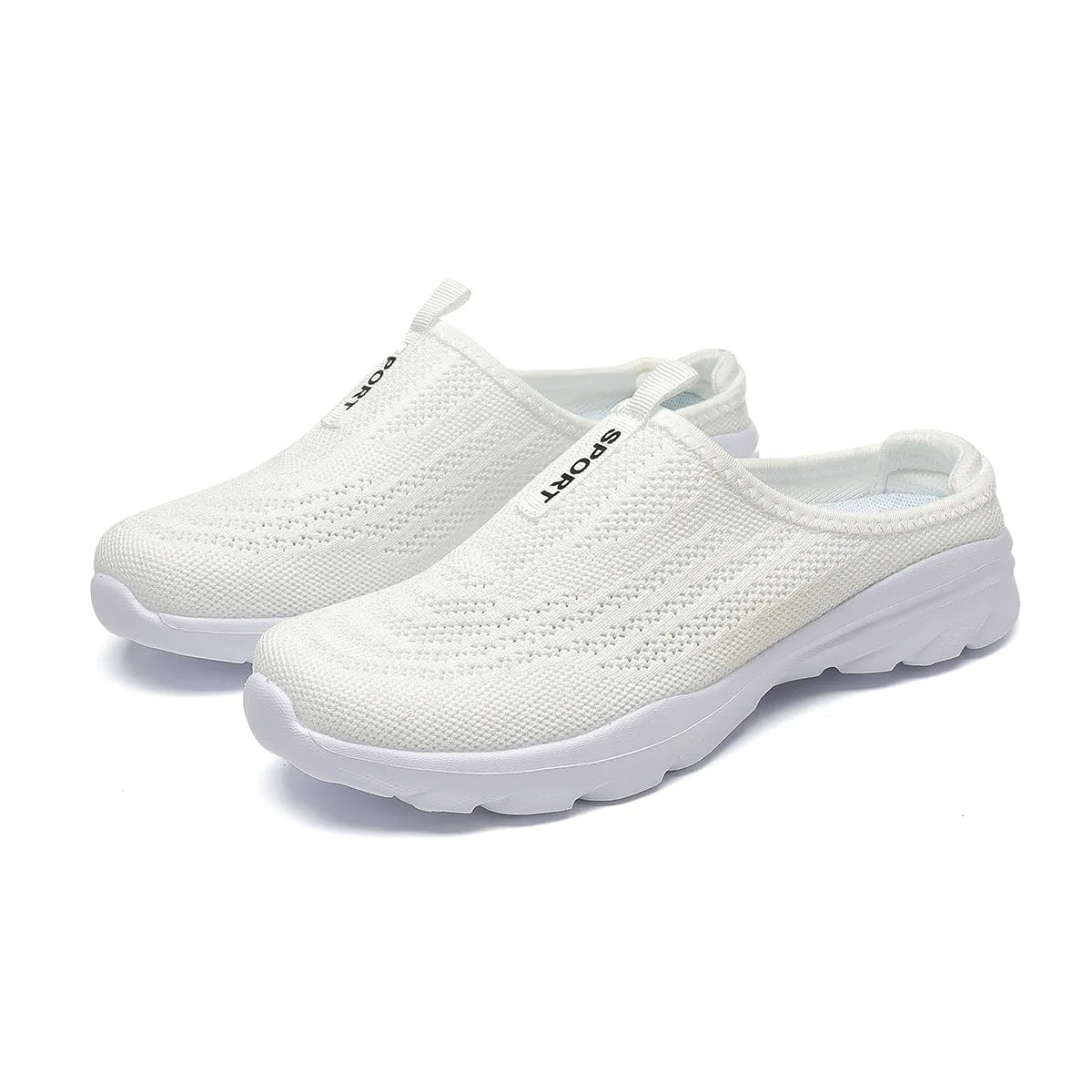 SPORTY MESH HALF-SANDALS 4559