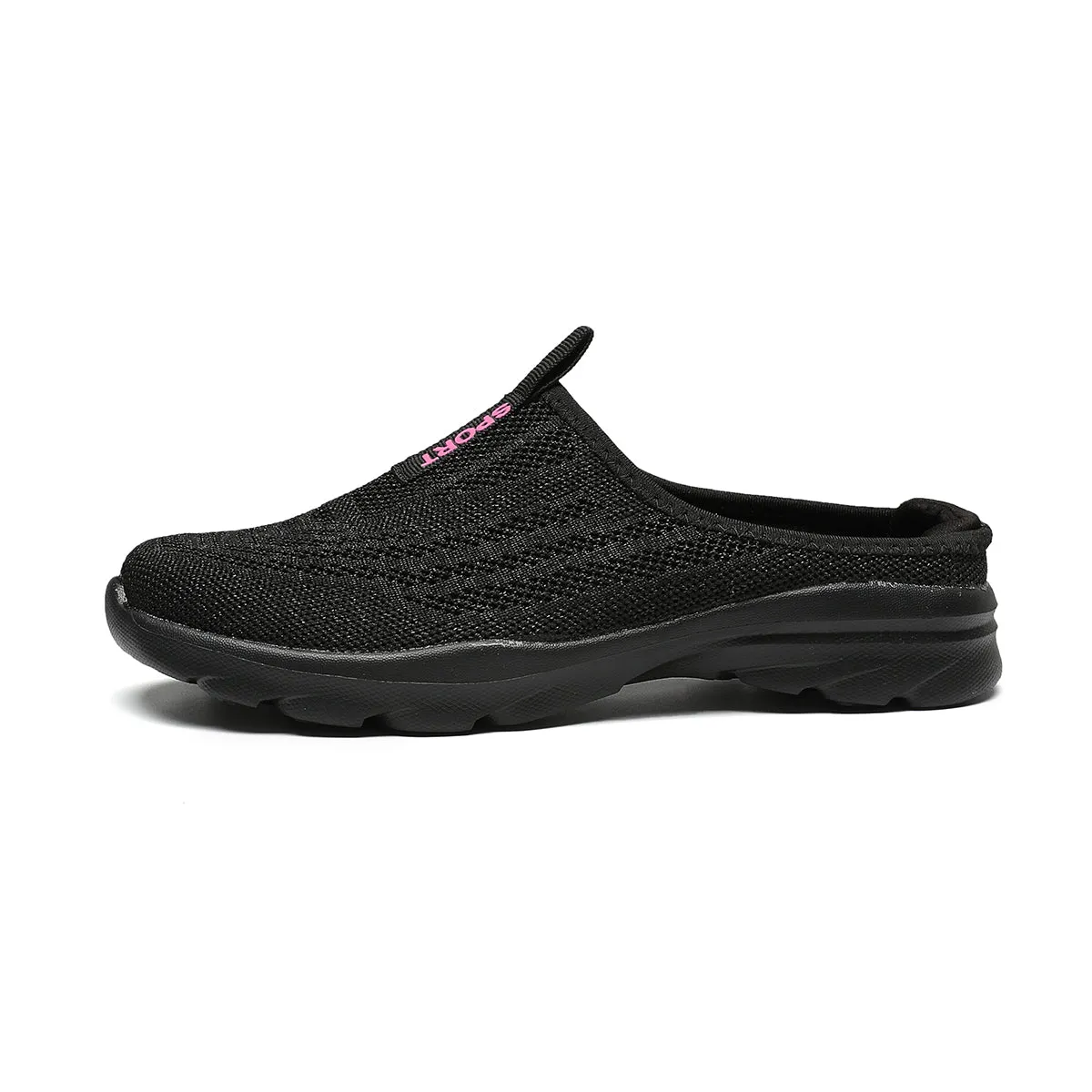 SPORTY MESH HALF-SANDALS 4559