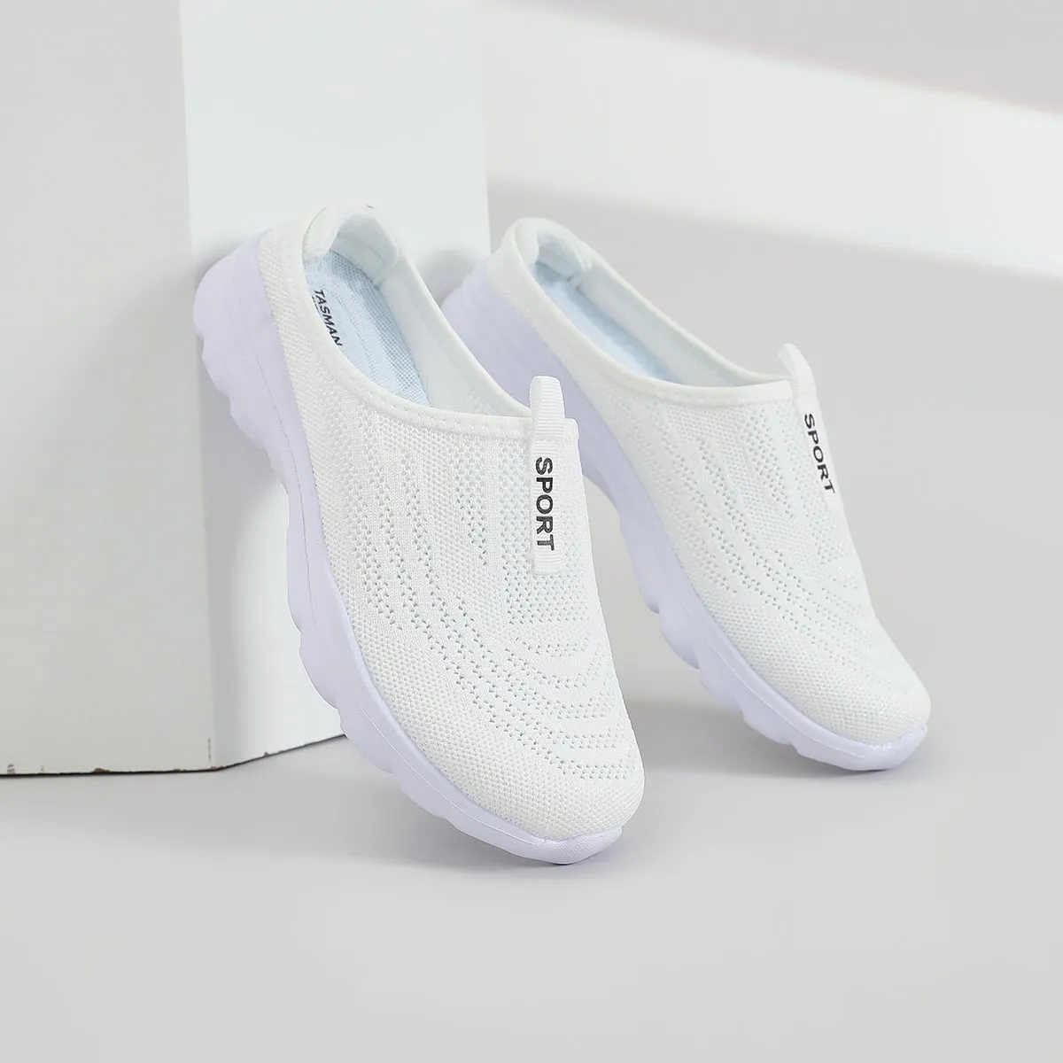 SPORTY MESH HALF-SANDALS 4559