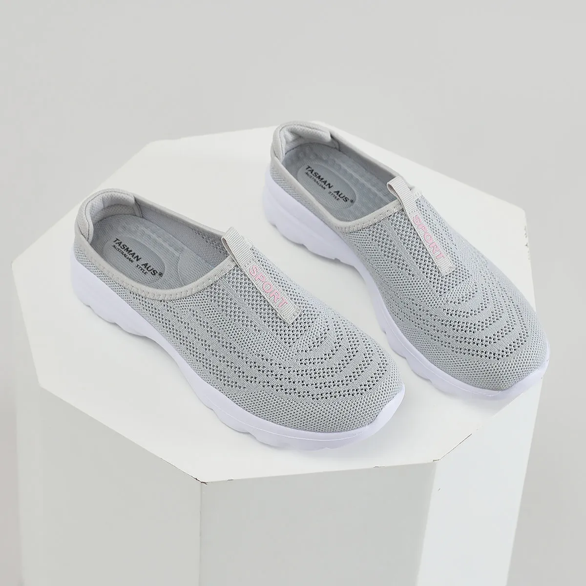 SPORTY MESH HALF-SANDALS 4559