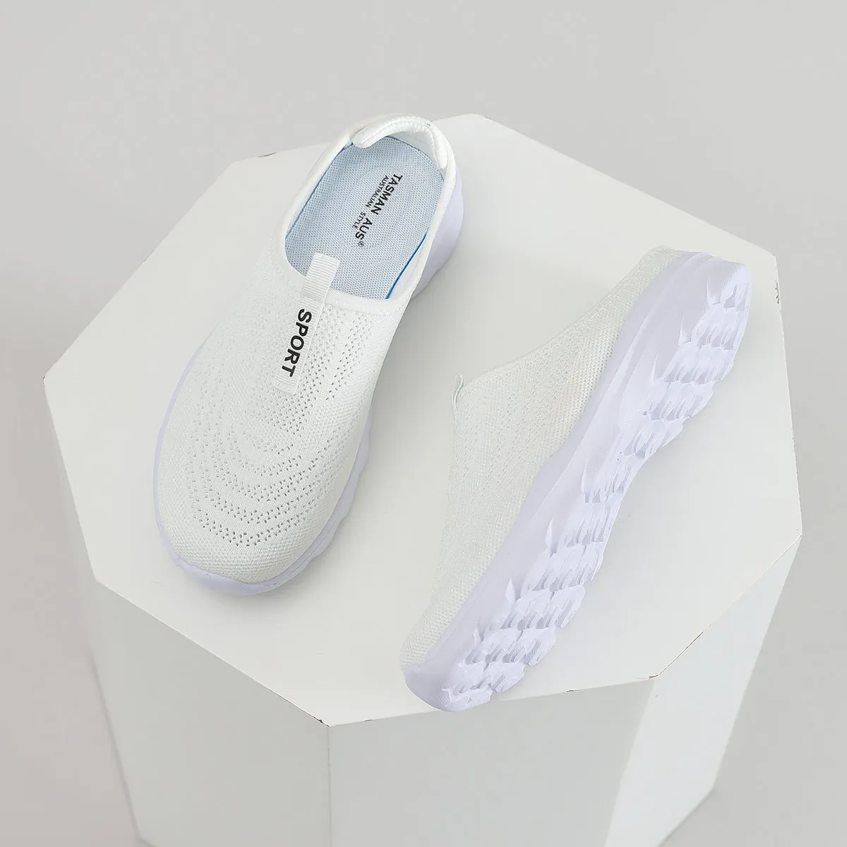 SPORTY MESH HALF-SANDALS 4559