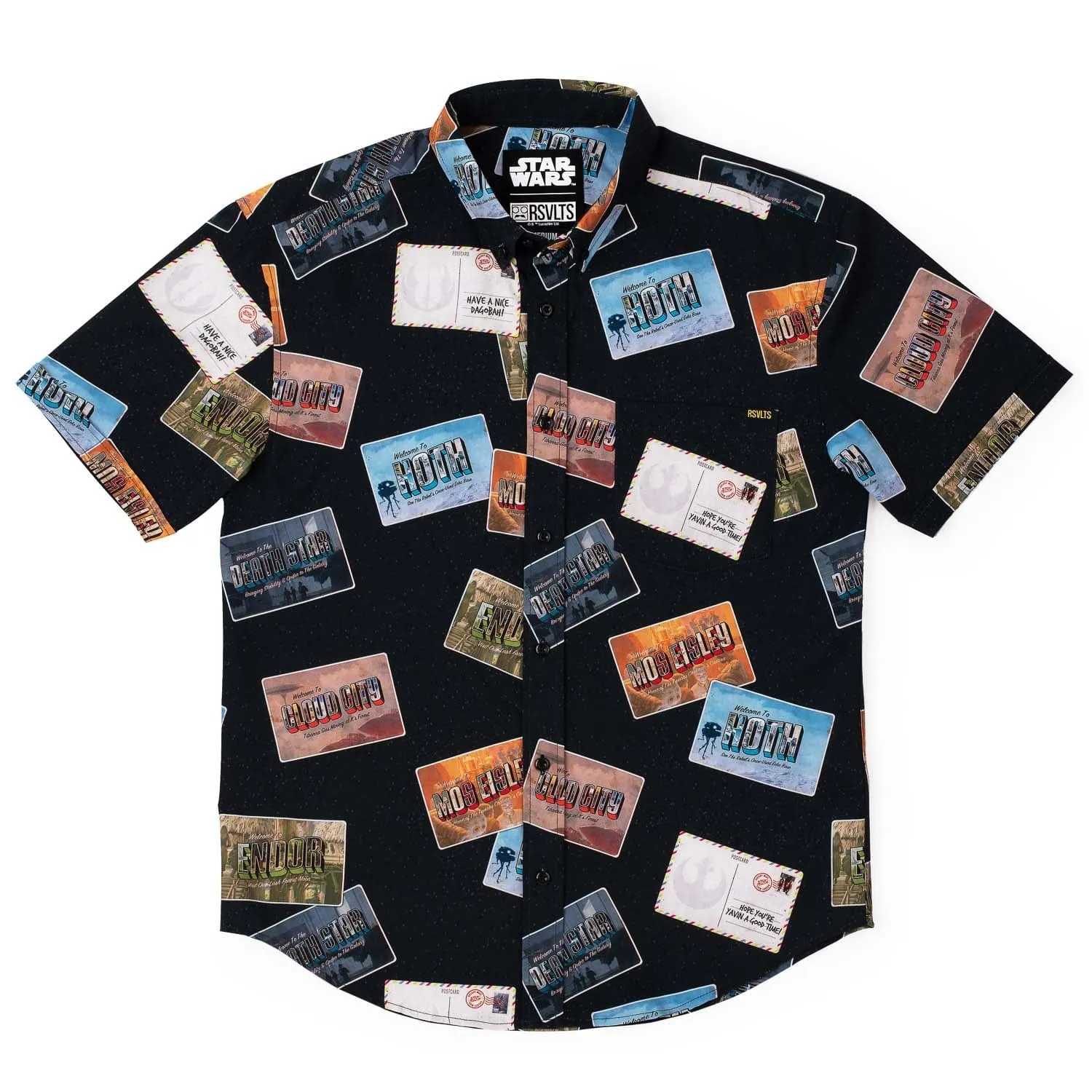 Star Wars™ "Greetings from Far, Far Away" – KUNUFLEX Short Sleeve Shirt