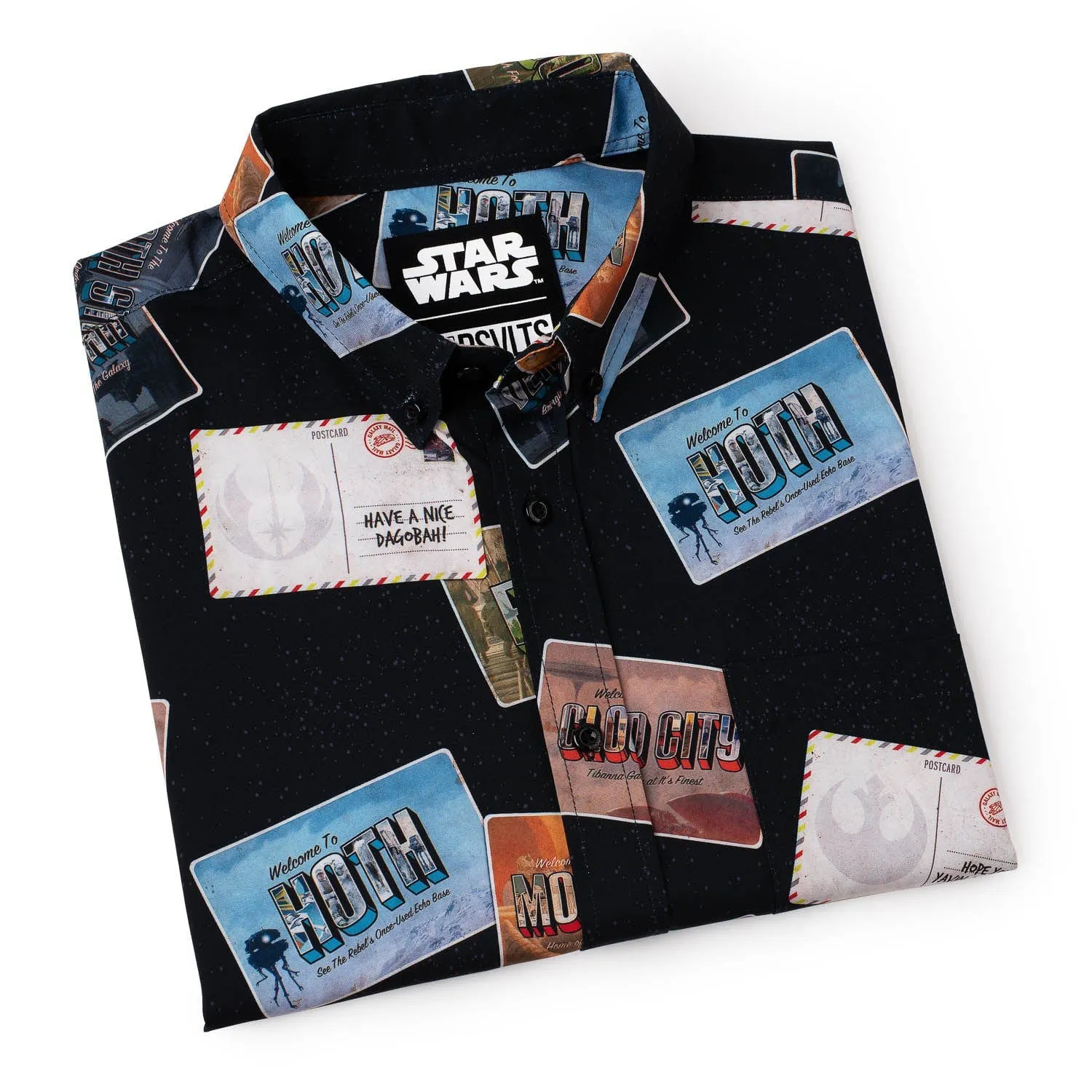 Star Wars™ "Greetings from Far, Far Away" – KUNUFLEX Short Sleeve Shirt