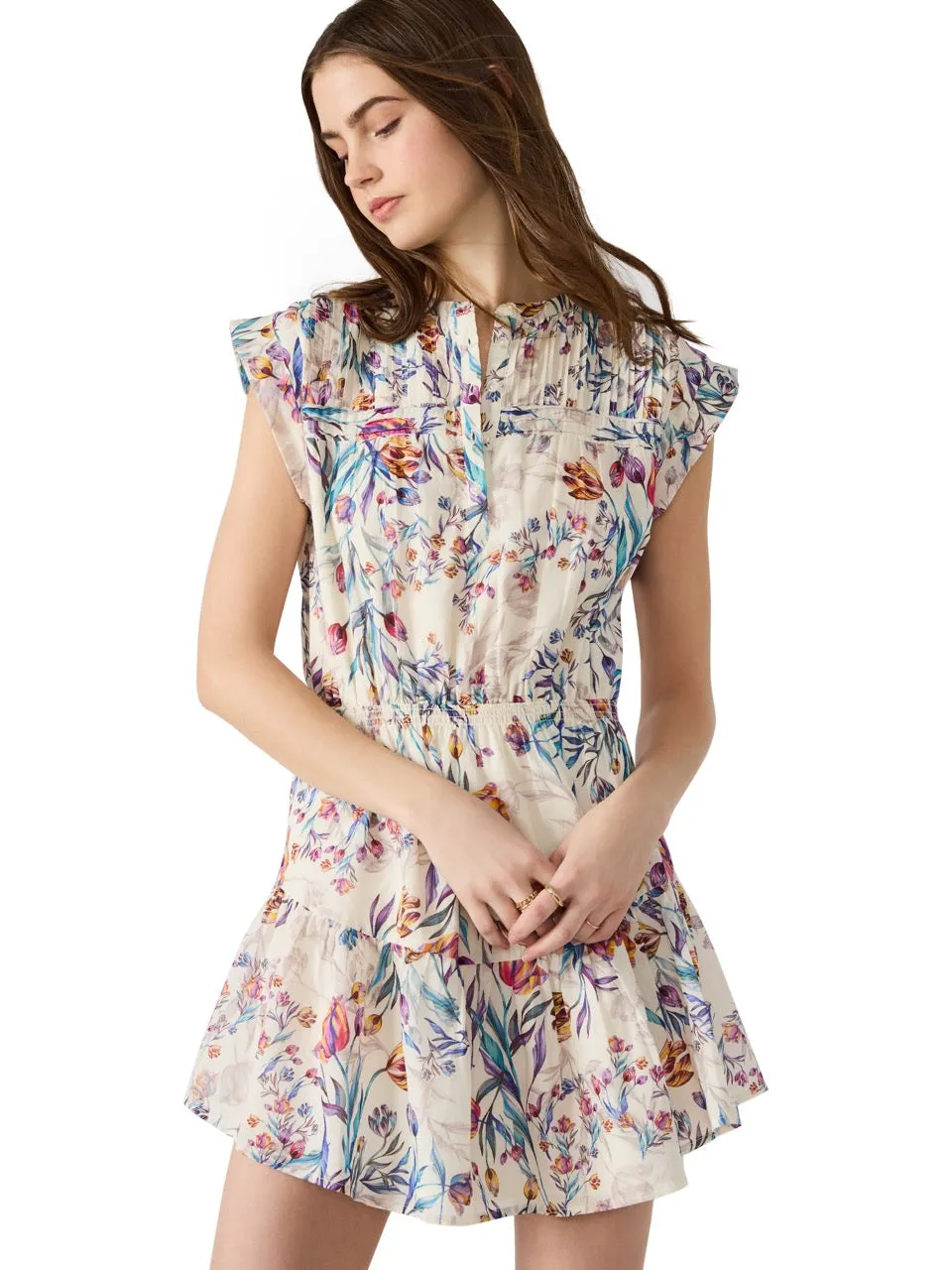 Steve Madden Faith Floral Mini Dress