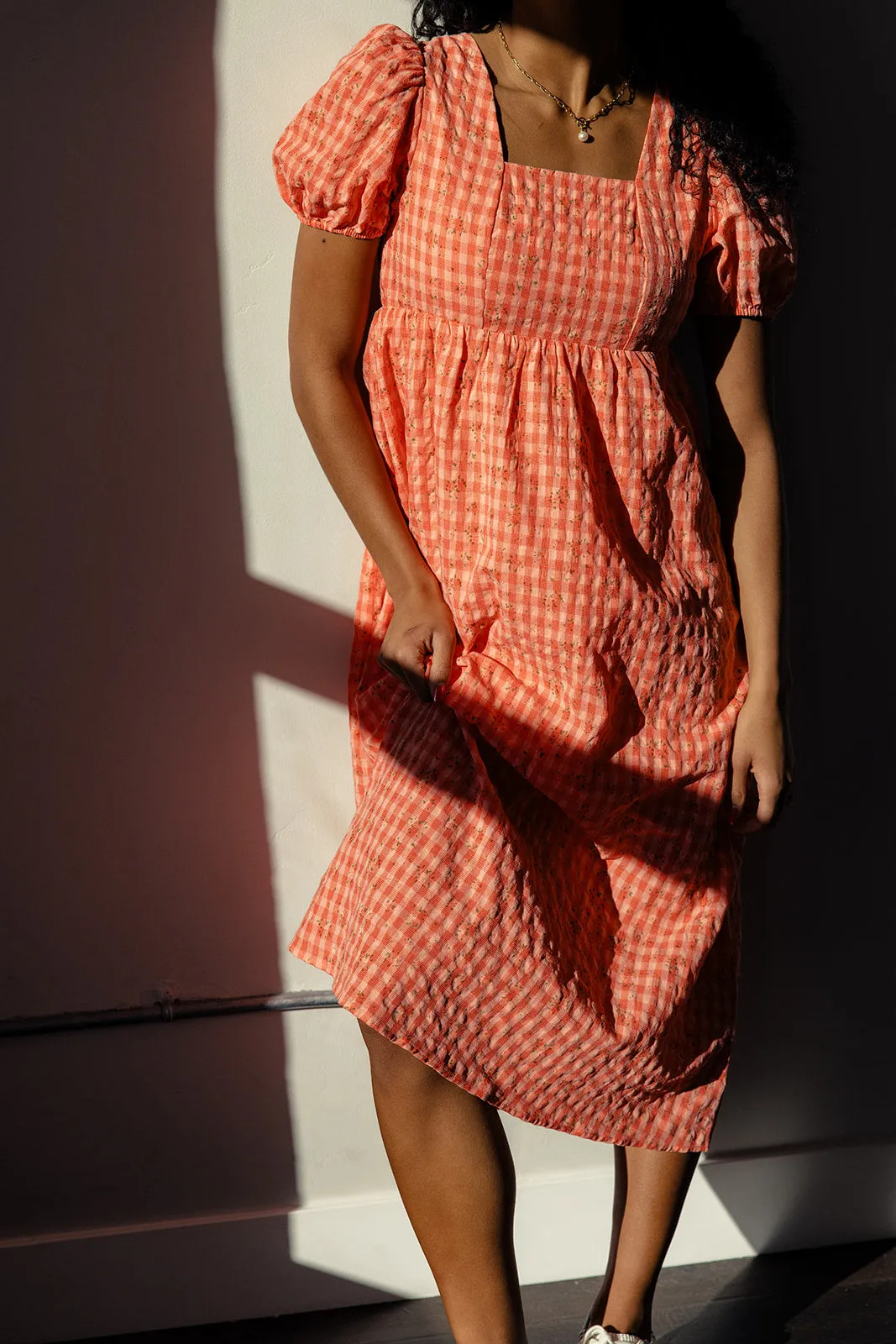 Stick Together Square Neck Maxi