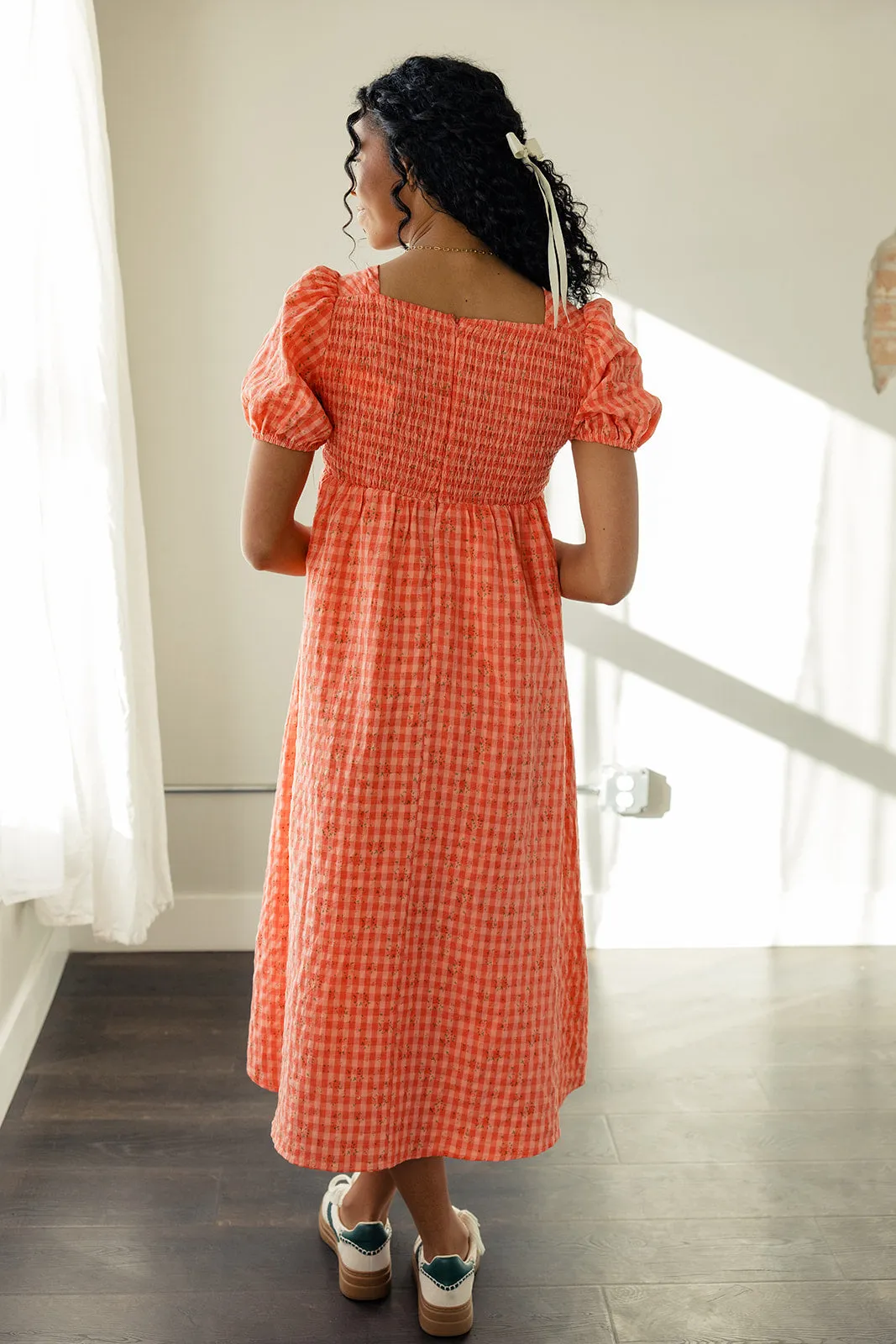 Stick Together Square Neck Maxi