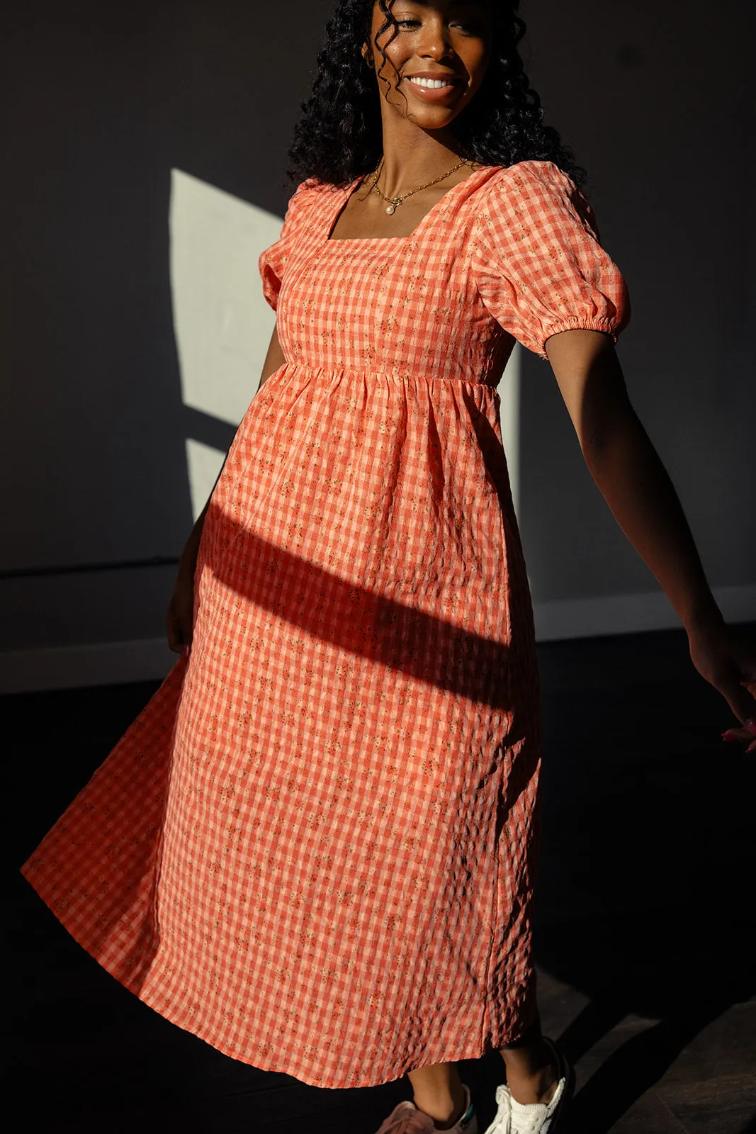 Stick Together Square Neck Maxi
