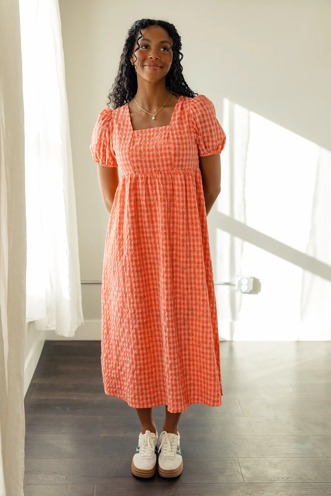Stick Together Square Neck Maxi