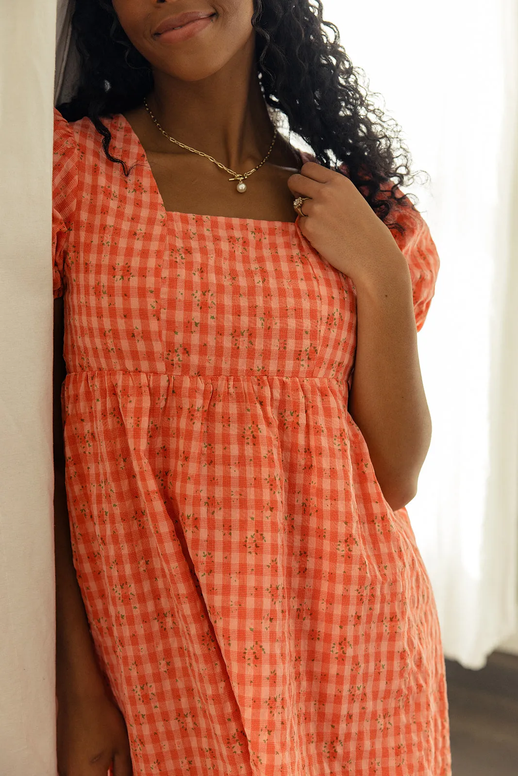 Stick Together Square Neck Maxi