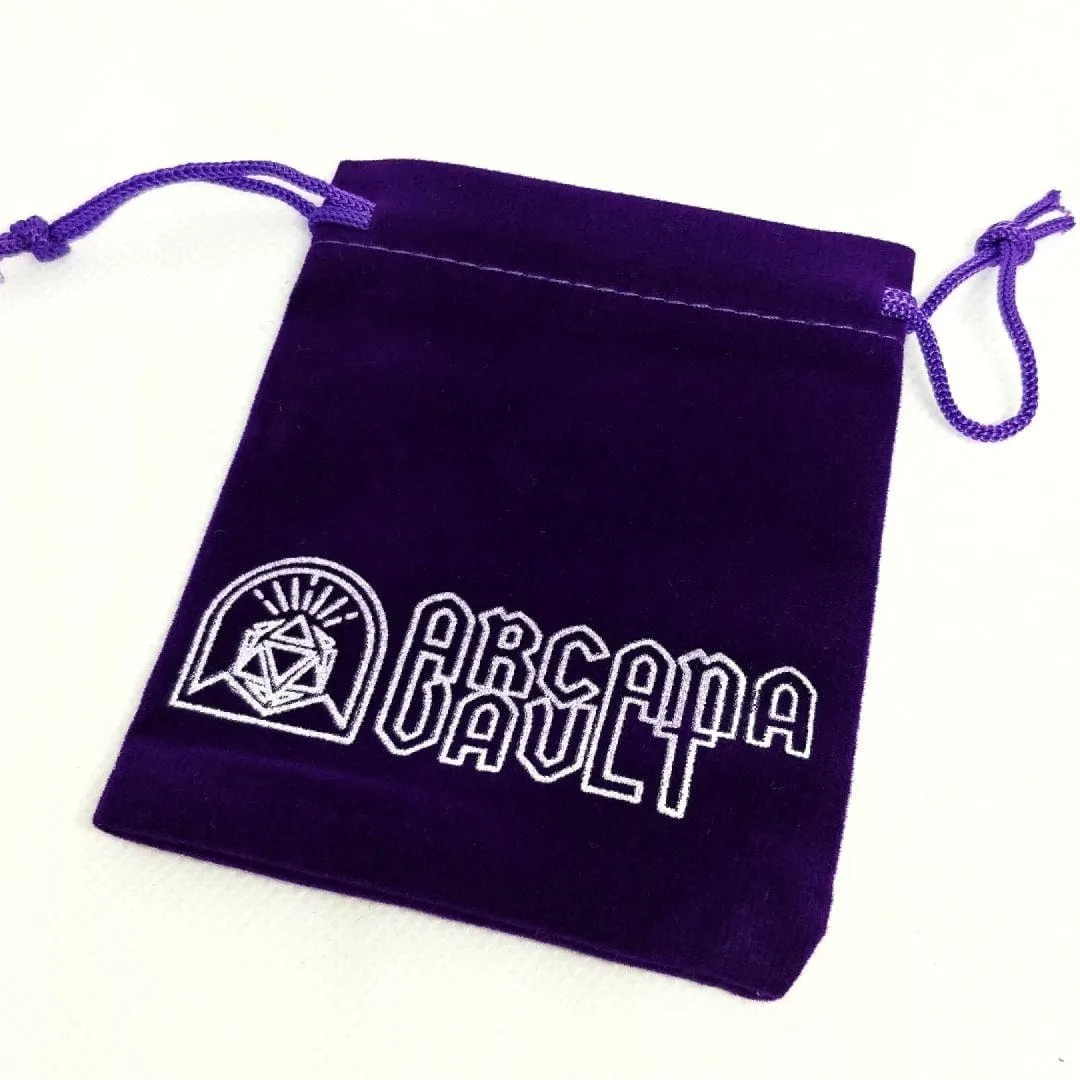 Suede Dice Bag