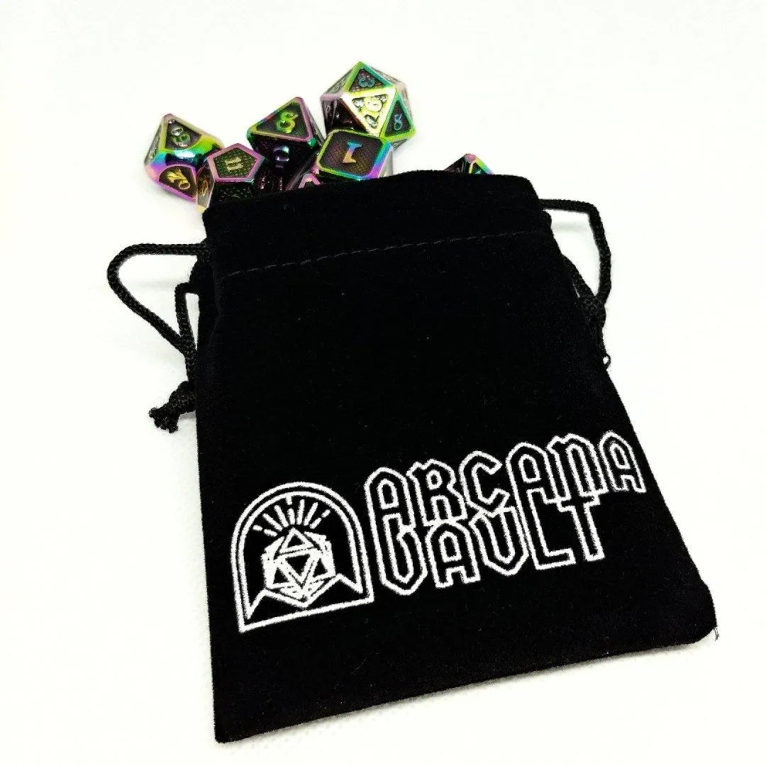 Suede Dice Bag
